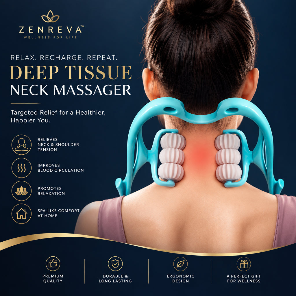 6-Roller Neck & Shoulder Massager – product image 1