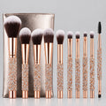 Luxury Crystal Makeup Brush Set – 10 Piece – product image 1