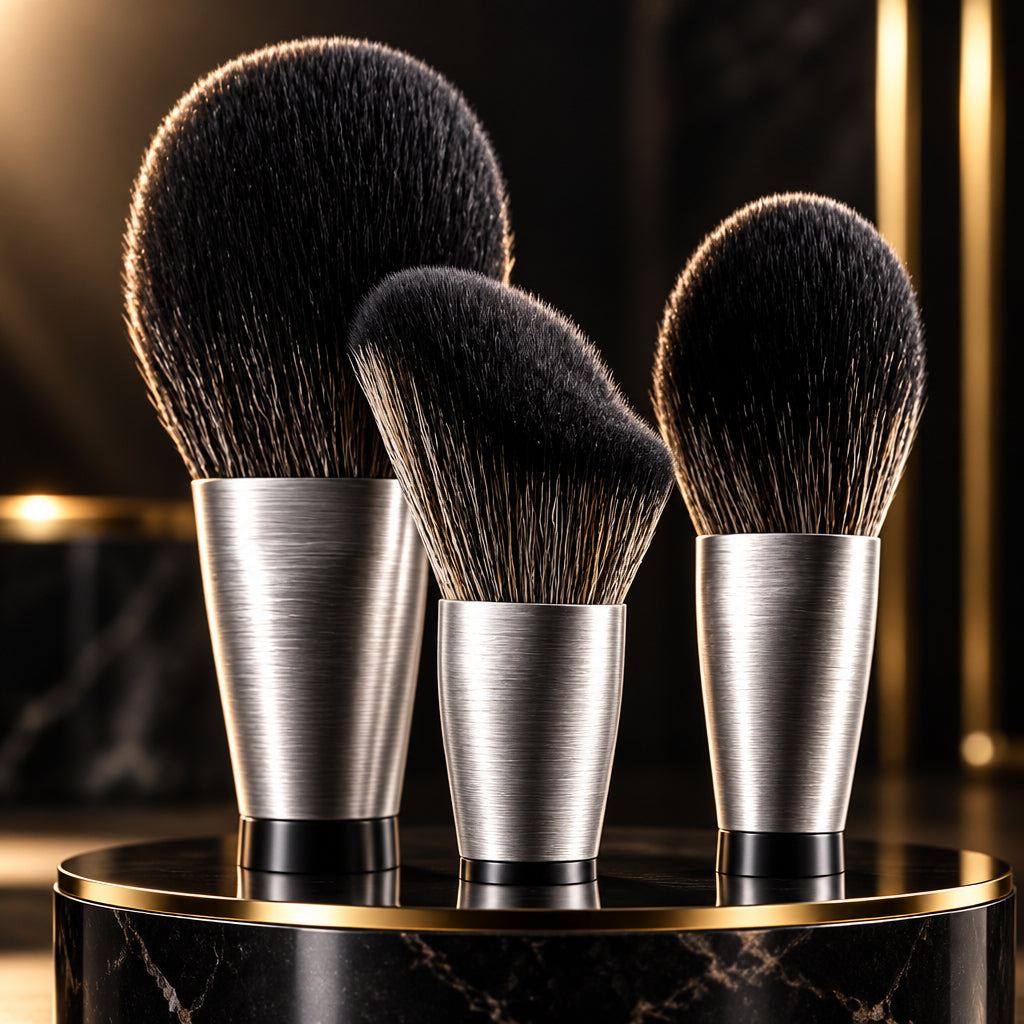 10-Piece Natural Wood Makeup Brush Set – product image 5