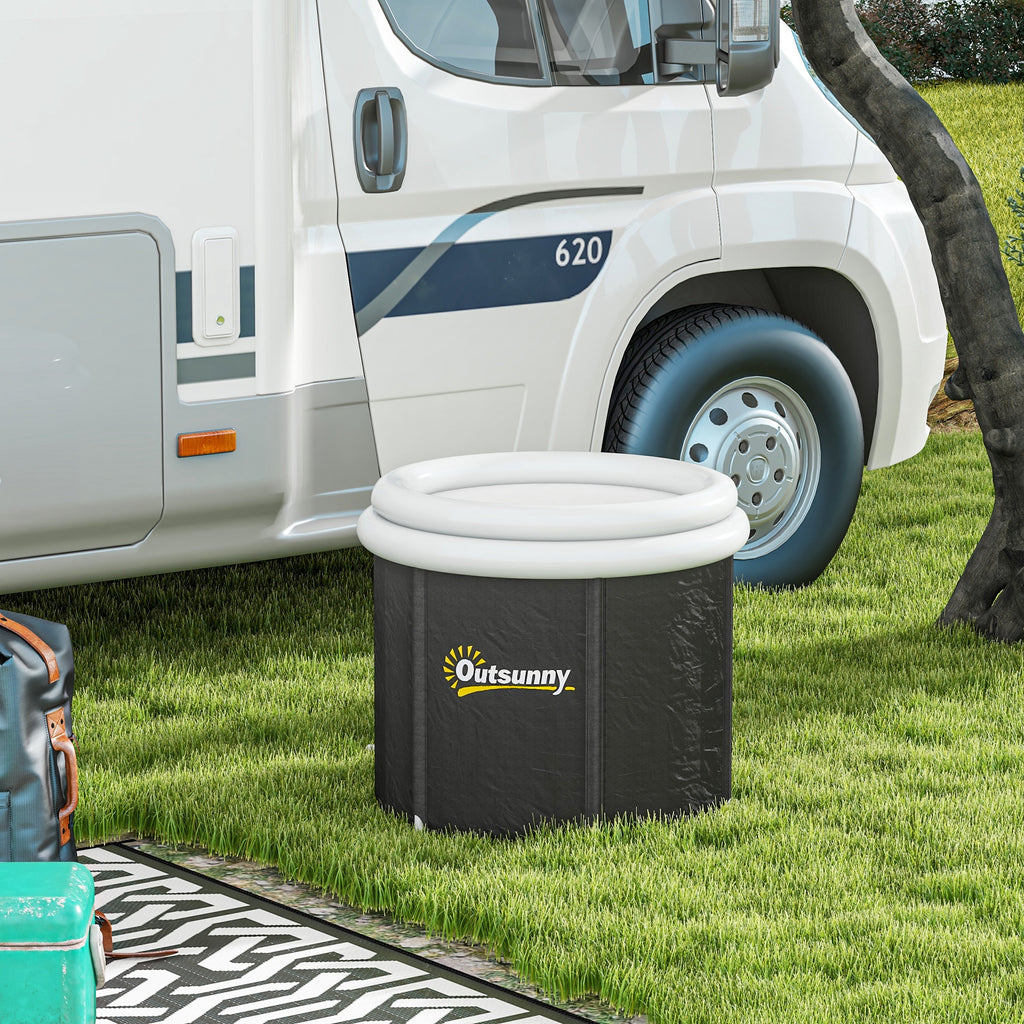 Portable Cold Plunge Tub with Insulated Cover – product image 4
