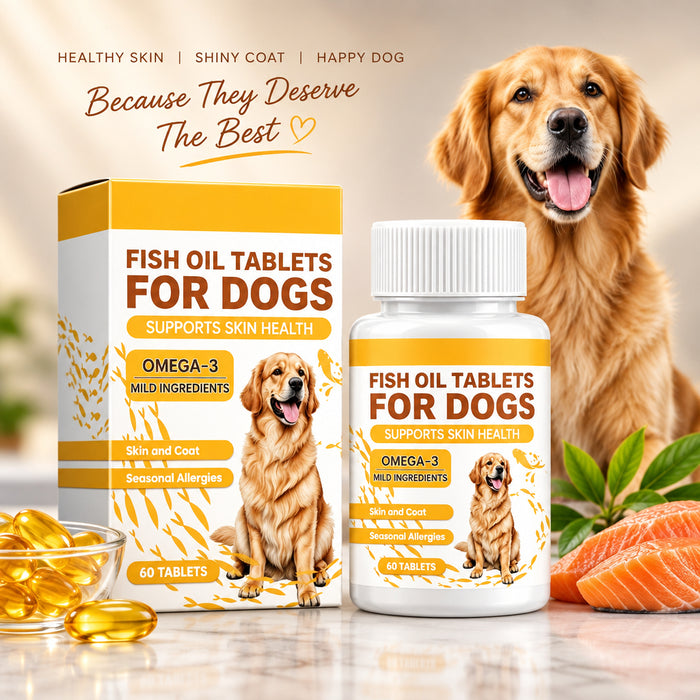 Omega-3 Fish Oil Chews for Dogs – 60 Count