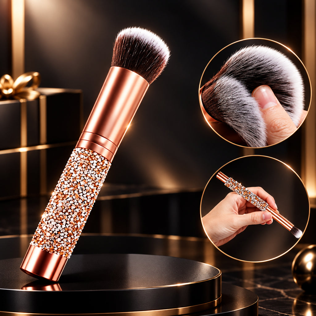 Luxury Crystal Makeup Brush Set – 10 Piece – product image 2